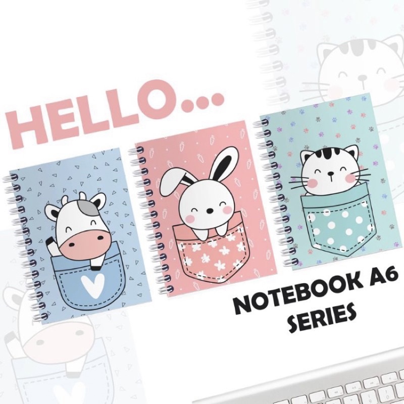 

Notebook Mini A6 / Buku Catatan Kecil Blank
