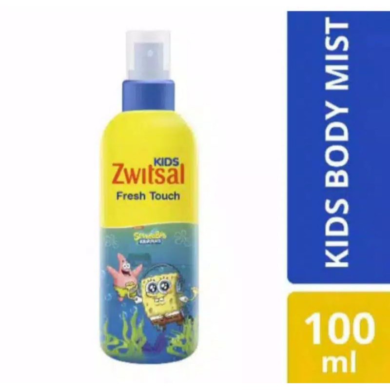 zwitsal body mist fresh touch 100 ml