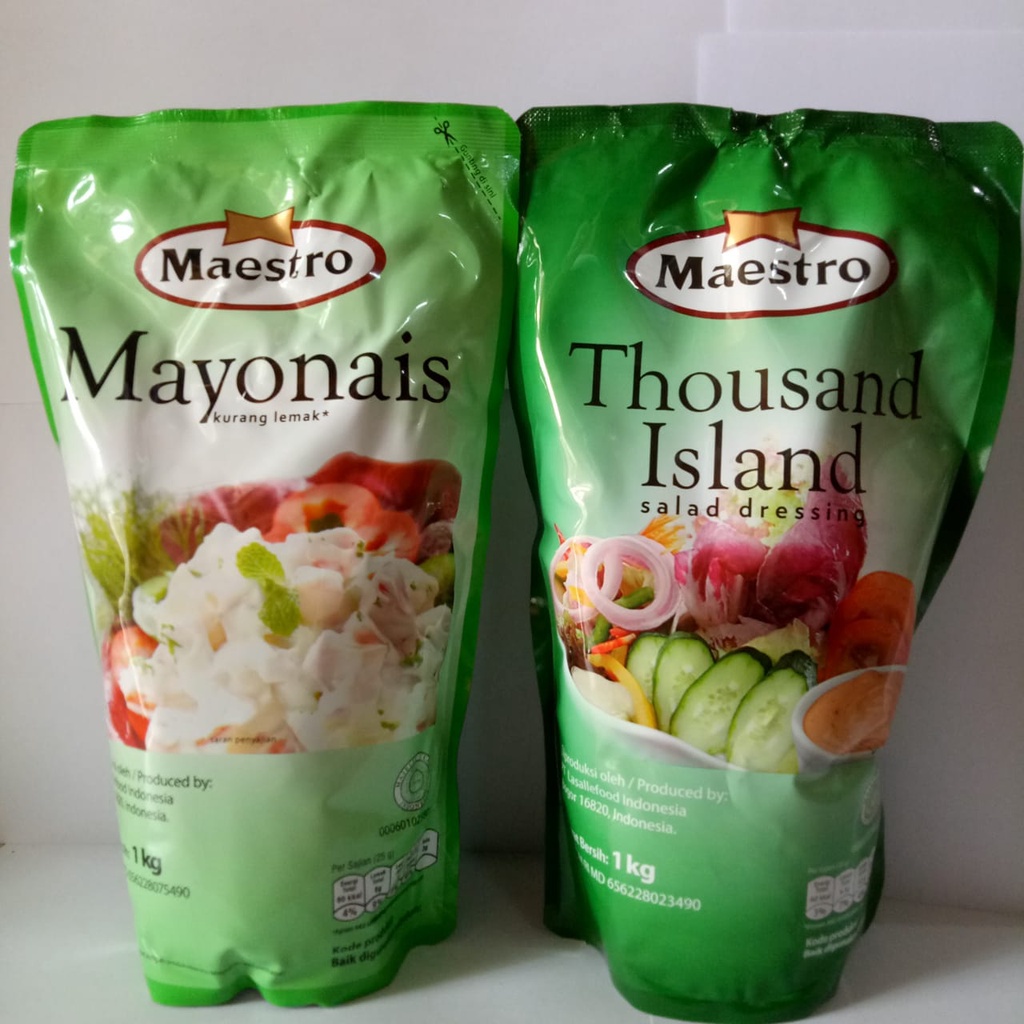 

Maestro Mayonnaise & thousand island 1 kg