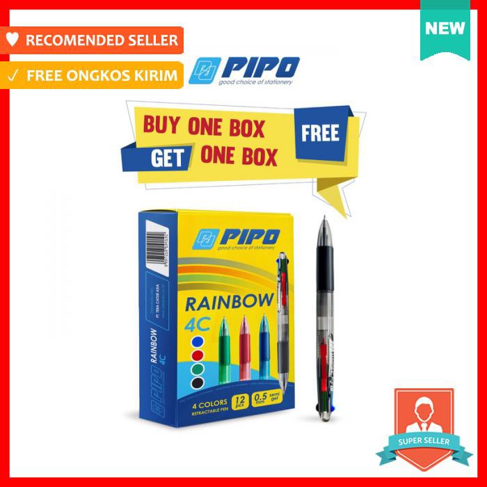 

Pulpen - (Buy1 Get1) Rainbow Pps4C - Alat Tulis