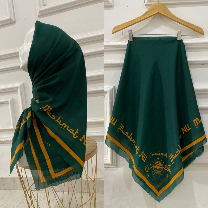 Afrahijab/ Segi Empat Voal Motif NU muslimat 117