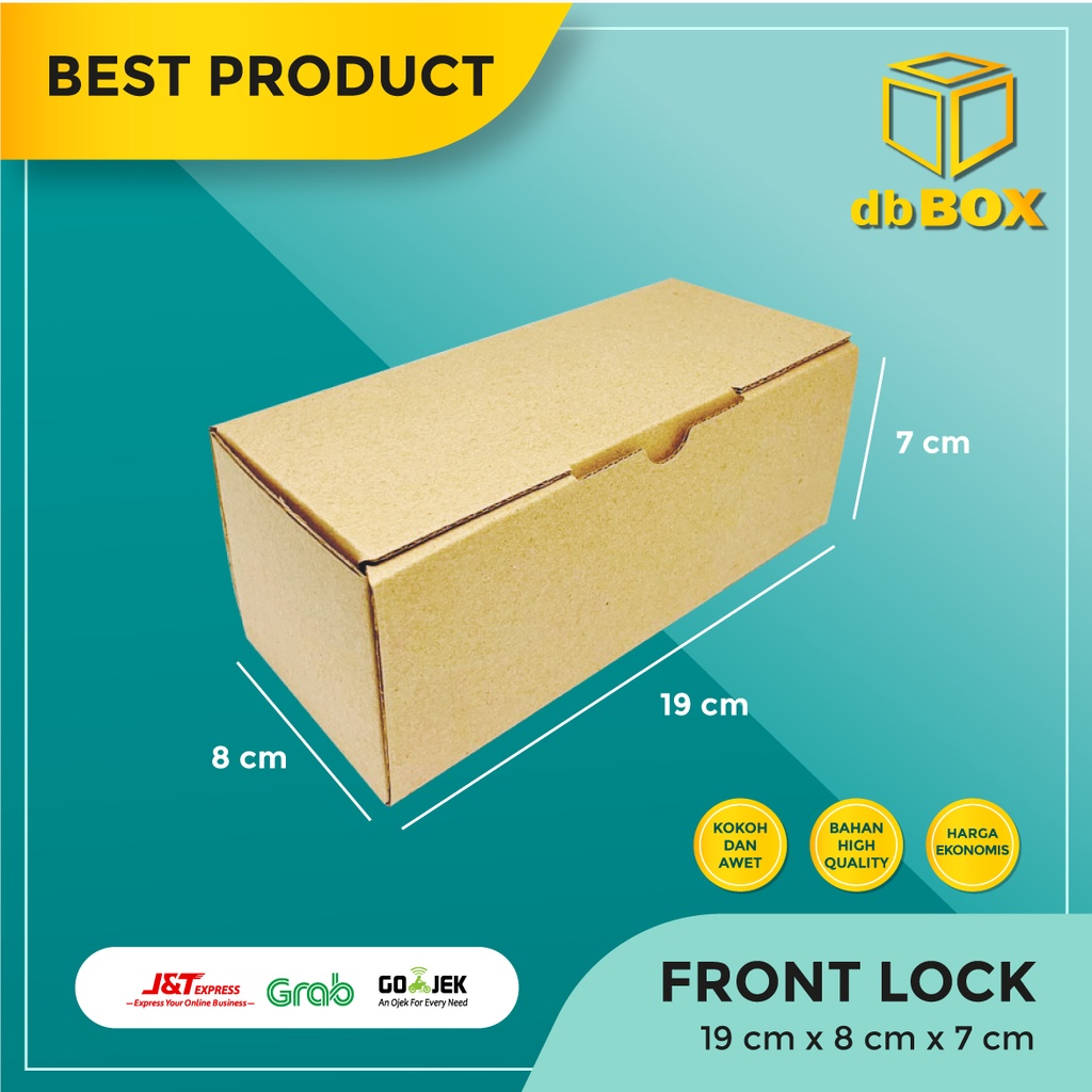 

(10pcs)Kardus 19x8x7 cm....Die Cut kotak aksesoris-dll model box pizza