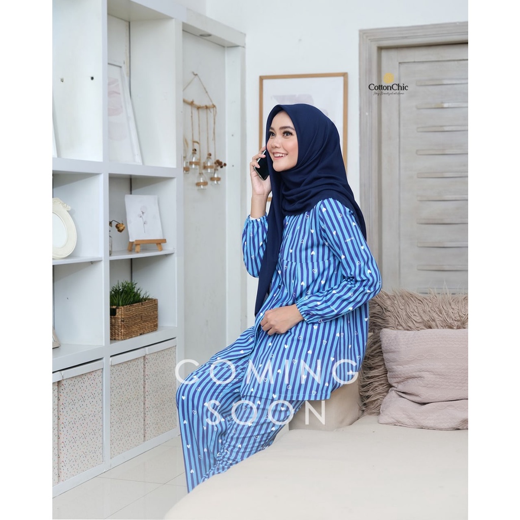 COTTON CHIC PAJAMAS DEWASA LOVETTE PAJAMAS COTTON CHIC