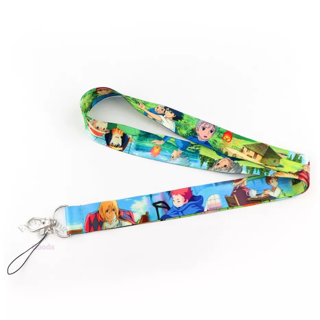 

Everything Goods - LY000069 Howl's Moving Castle Sofi Tali Lanyard Name Tag Lucu