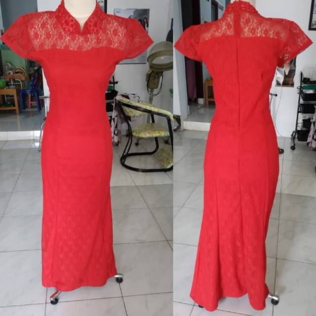 Dress pesta cheongsam