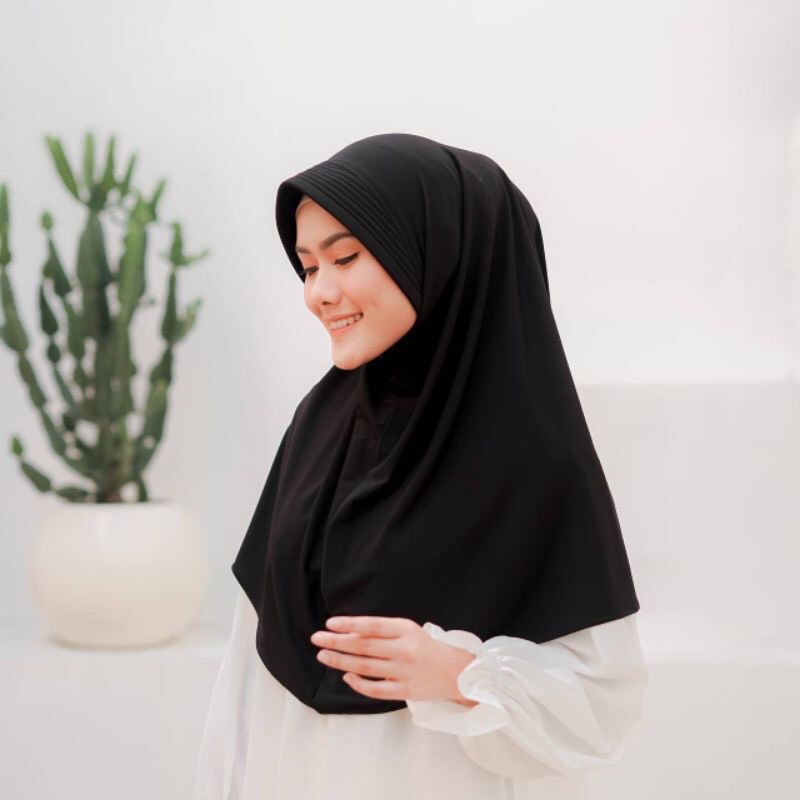 Jilbab BERGO HAMIDAH | HAMIDAH SPORT MEDIUM | BAHAN JERSEY