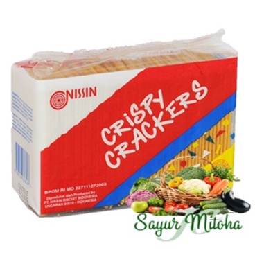 

Nissin Crispy Crackers - Biskuit Cemilan - Pasar Online Bandung