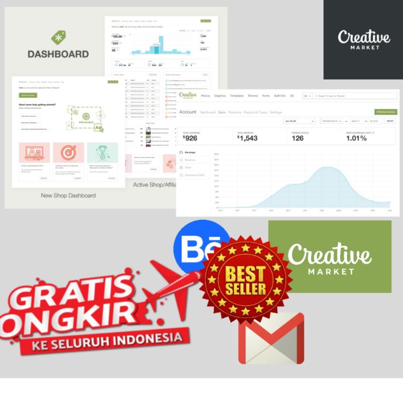 account Creative market contributor