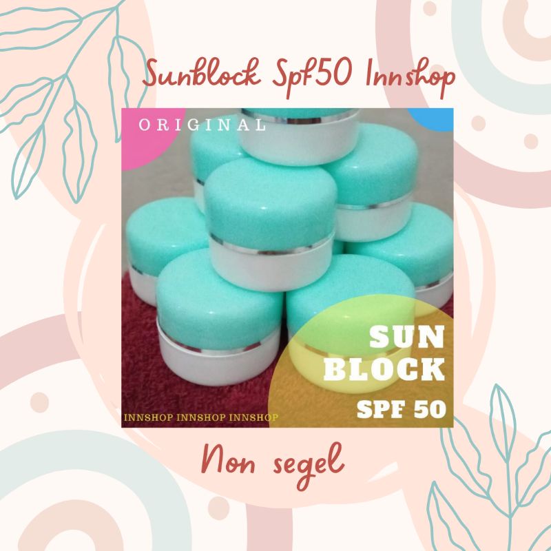 SUNBLOCK CREAM SPF50 / SUNBLOCK CLB GLOW