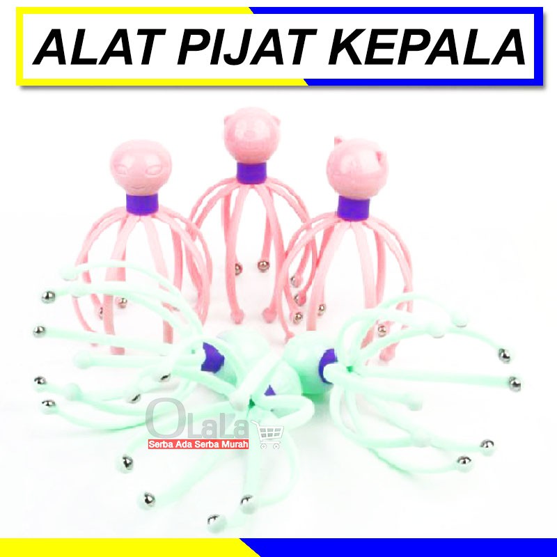 ALAT PIJAT KEPALA REFLEKSI MASSAGE OLL-0919