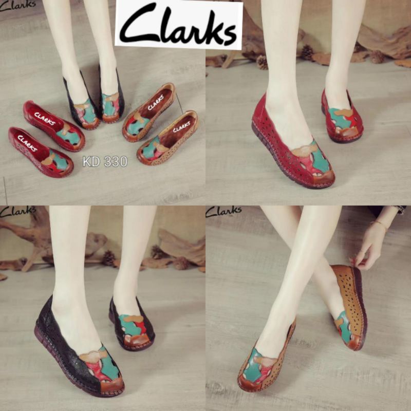 clarks wanita / Clarks Slip on KD330