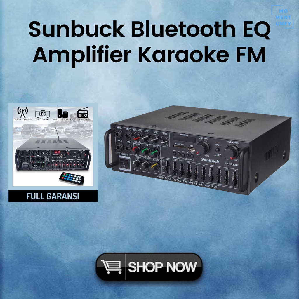 Sunbuck Aksesoris Audio Mesin Modul Power Speaker HiFi Amplifier Mini Bluetooth Wireless Speaker Sub