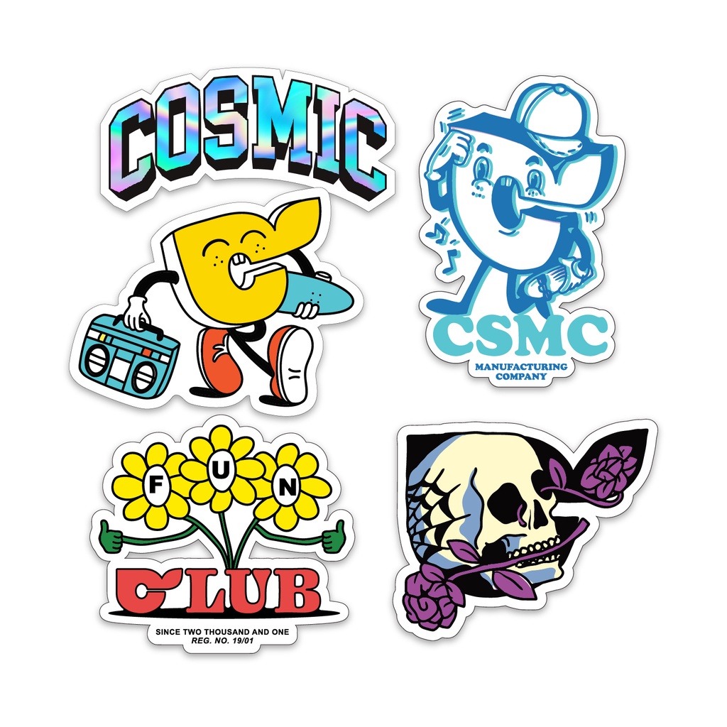 

Cosmic STICKER PACK FUN VISION