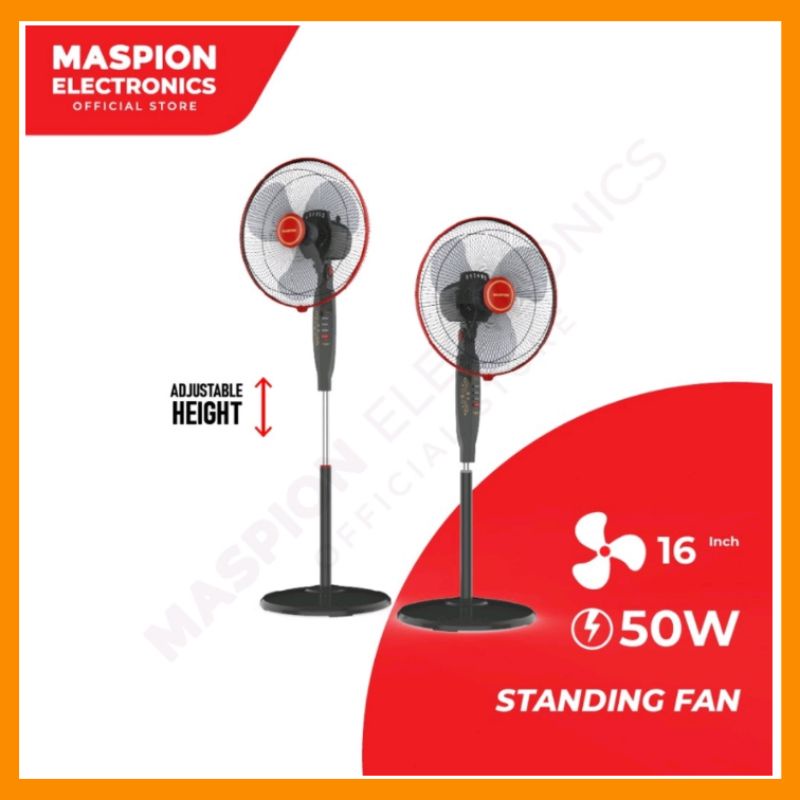 MASPION 16 inch Kipas Angin Berdiri EX 174 S Gulungan Tembaga