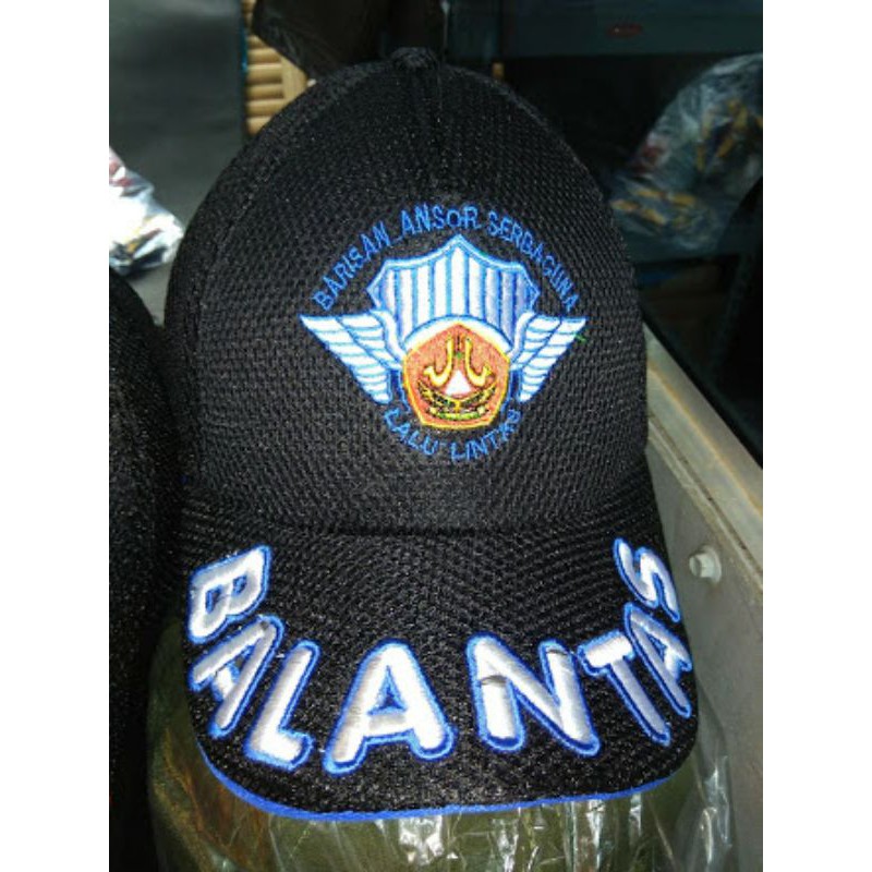 TOPI BALANTAS BANSER HITAM