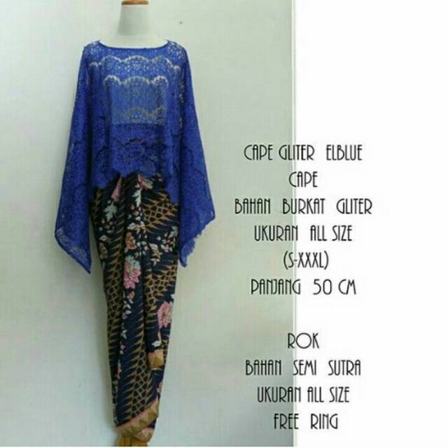 Kebaya Cape Brukat