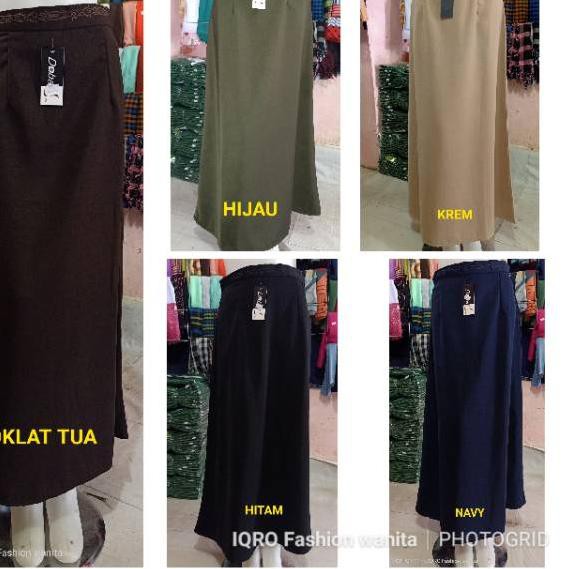 ([SALE]) ROK GUCCI/ROK POLOS WARNA/ROK PANJANG/ROK KERJA/ROK MODEL 'A' - Ready Stock