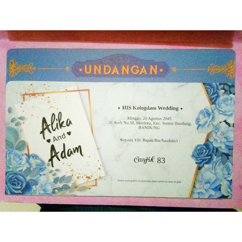 undangan cantik 83