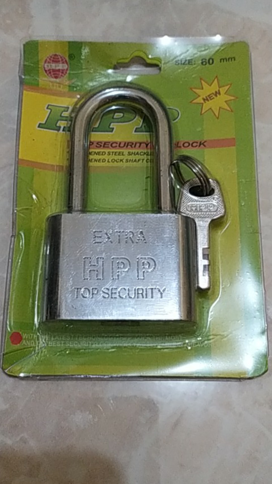 Gembok Putih 60 Mm Leher Panjang Hpp Murah