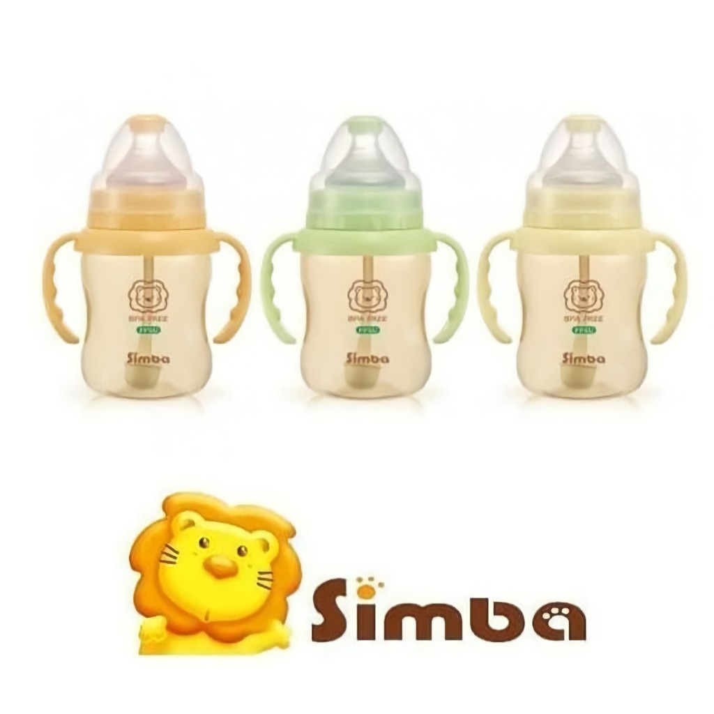 Simba PPSU Wide Neck Feeding Bottle 200ml 0m+