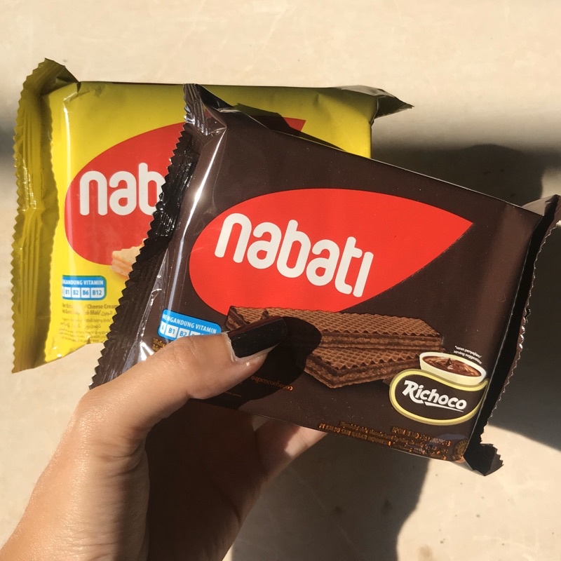 

NABATI 50gr KEMASAN EKONOMIS / NABATI WAFER KEJU DAN COKLAT / NABATI WAFER MURAH SOLO