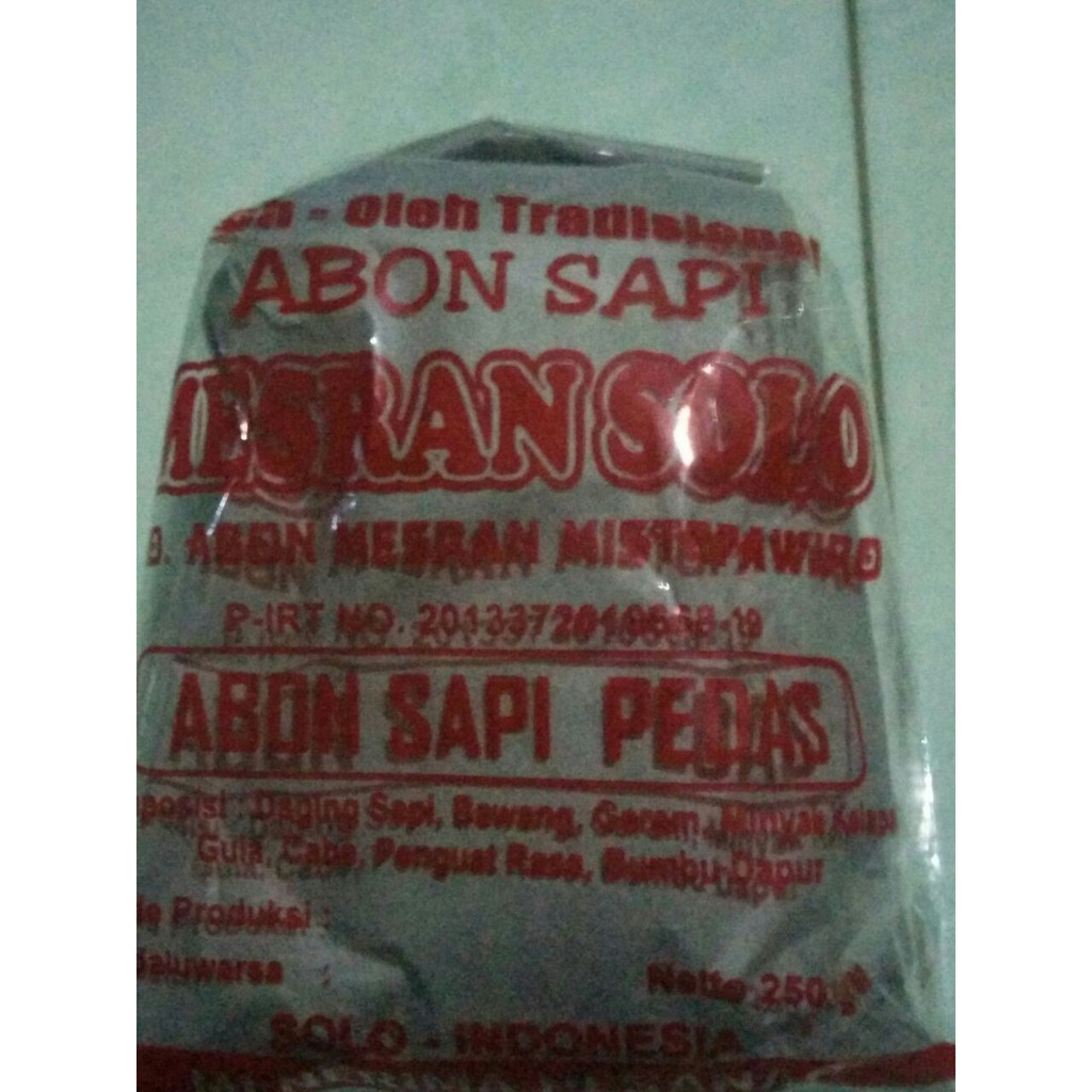 

Abon Sapi Pedas