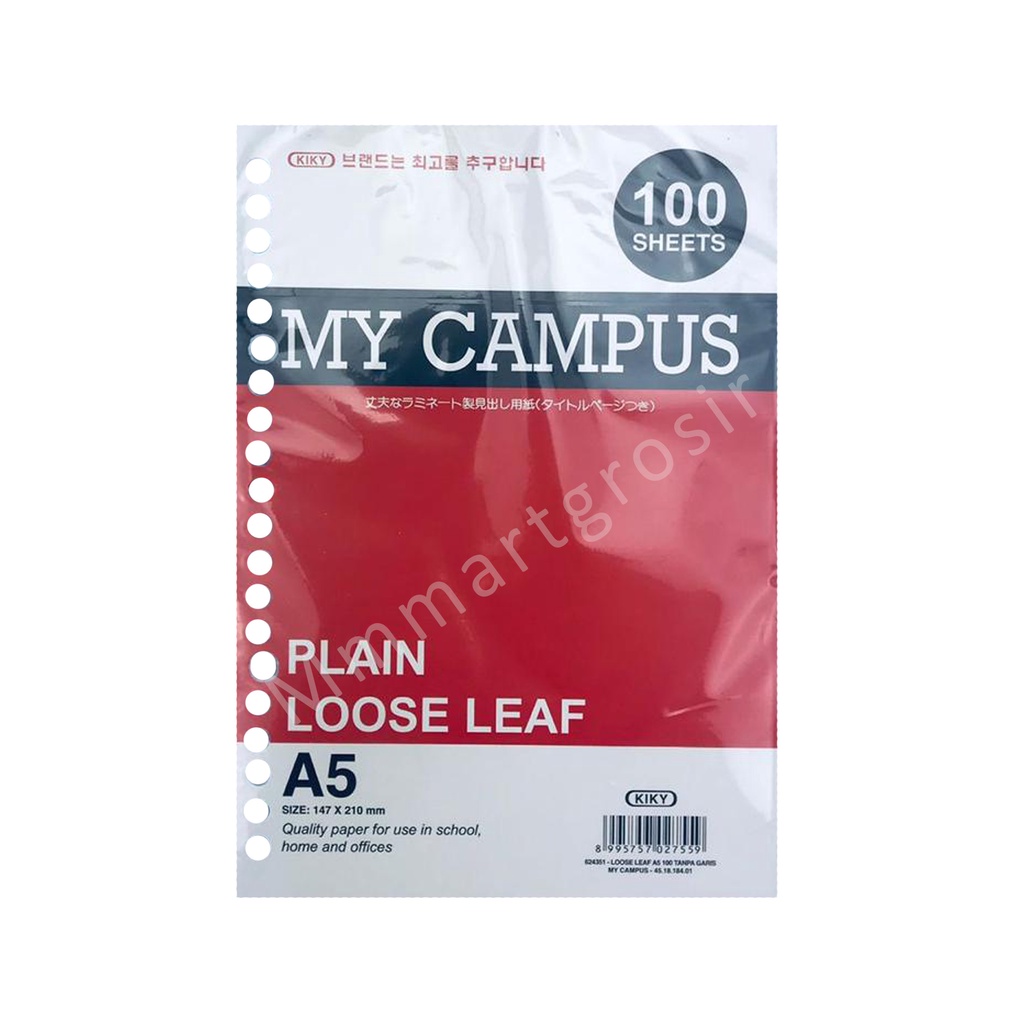 My Campus / Isi Binder A5 / 147x210mm / 100sheets