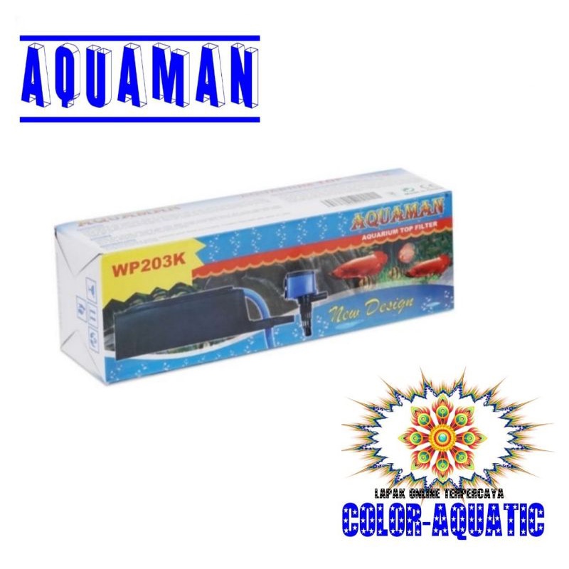 top filter aquarium aquaman wp 203k