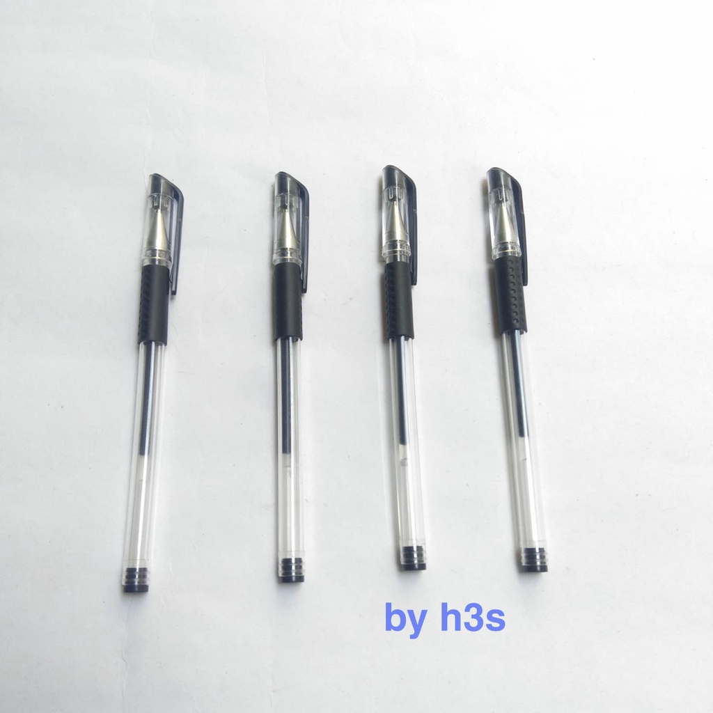 

Pulpen Warna Hitam Gel 0.5mm