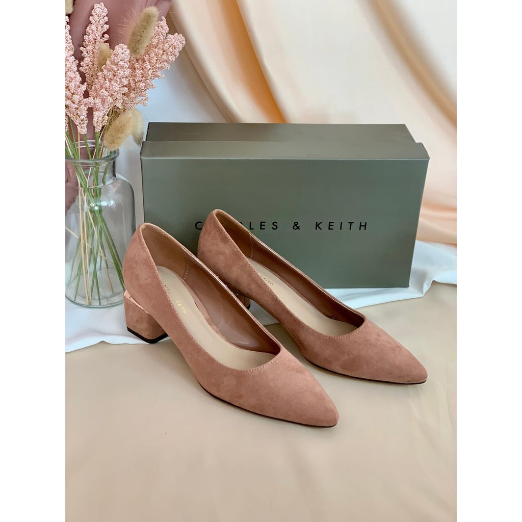 [7.7 Boombastis Sale⚡] - SEPATU WANITA CKS460 TRAPEZE HEEL COURT SHOES PREMIUM IMPORT