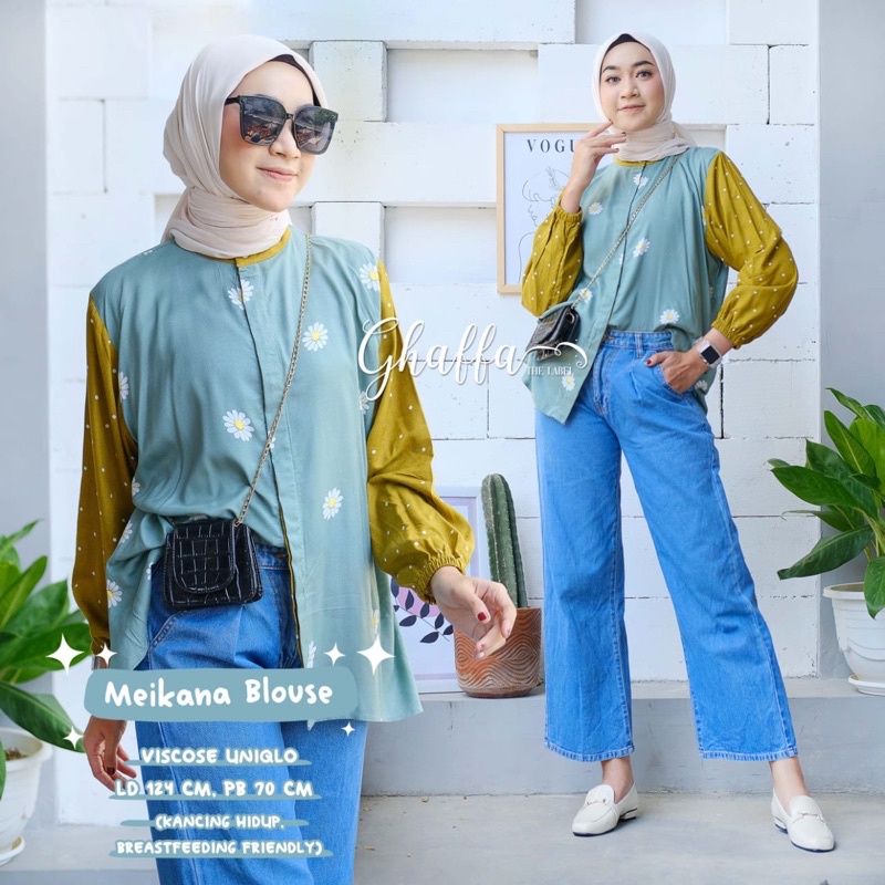Meikana Blouse Ghaffa The Label ori
