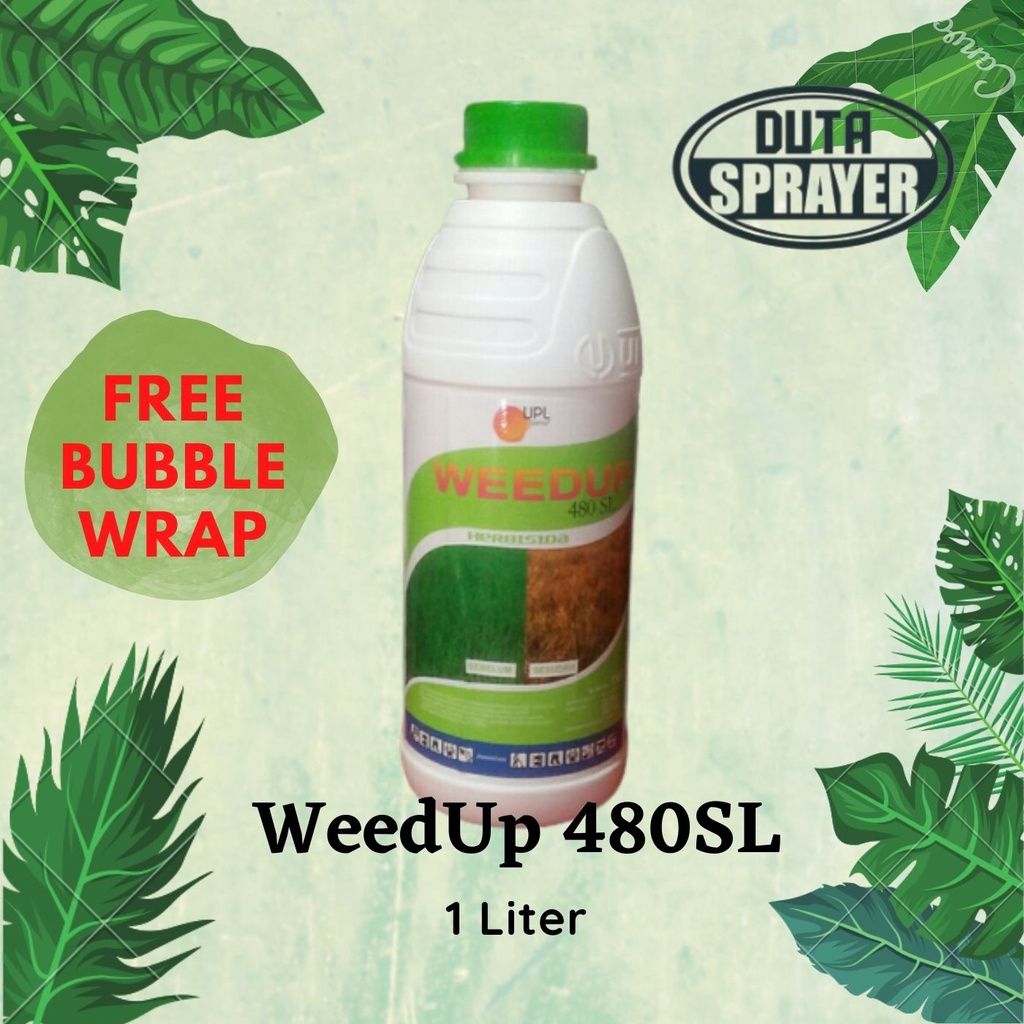 Roundup Biosorb 486 SL 1L Round Up Transorb 440 SL 1 Liter Weed Up 480 SL  1 Ltr Gramoxone Herbisida Pembasmi Gulma Rumput Glifosat 486SL Glyphosate 440SL WeedUp 480SL parakuat 276SL