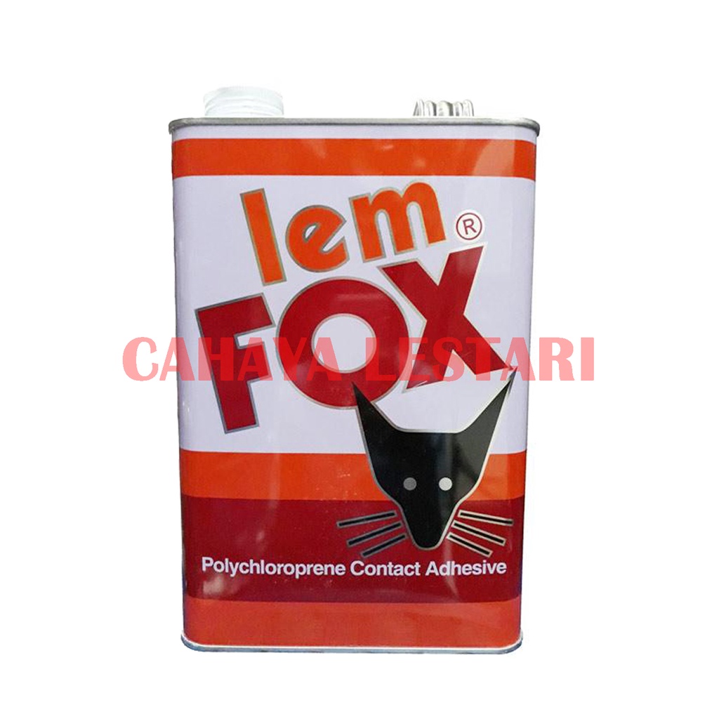 

Lem Serbaguna / Lem Kuning Kayu Fox Galon 2.5 Kg