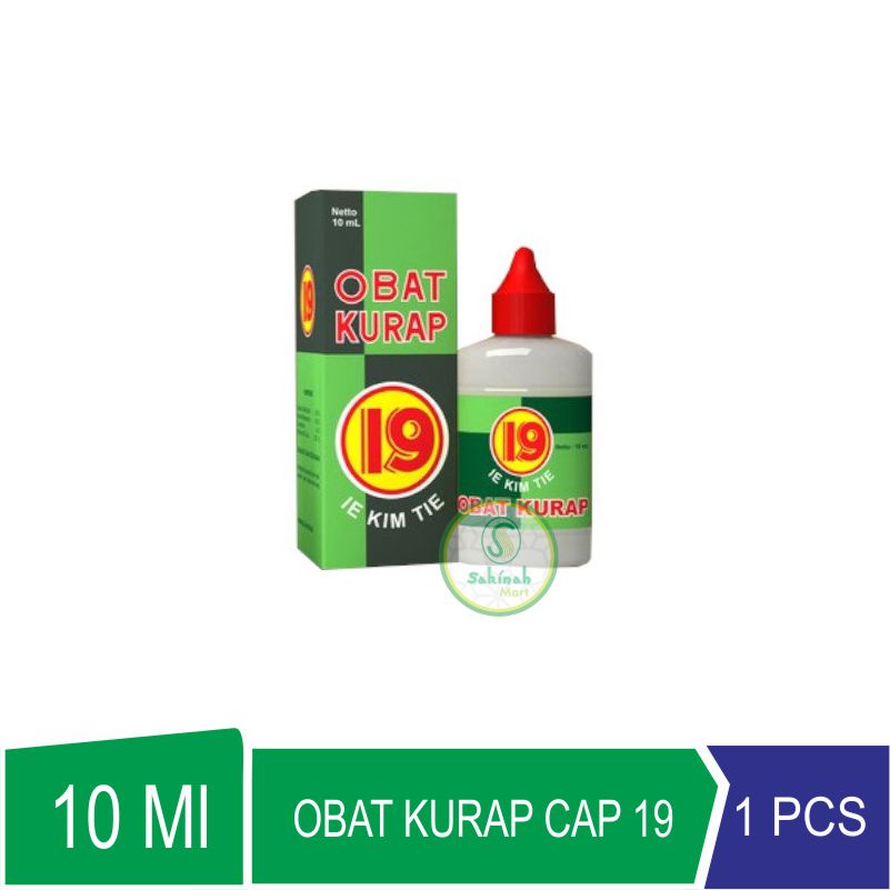 Obat Kurap Cap 19 [10 ml/Botol]