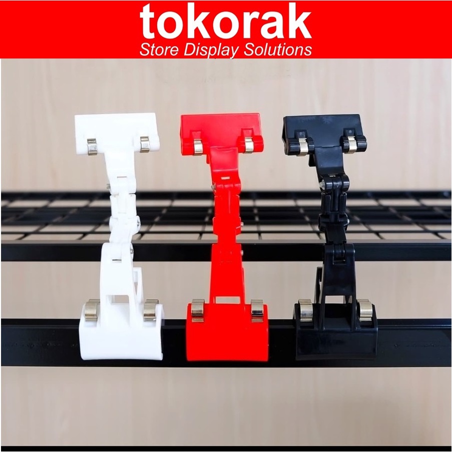 JEPITAN PENJEPIT LABEL HARGA TEKUK ROBOT OBRAL PER 5 PCS