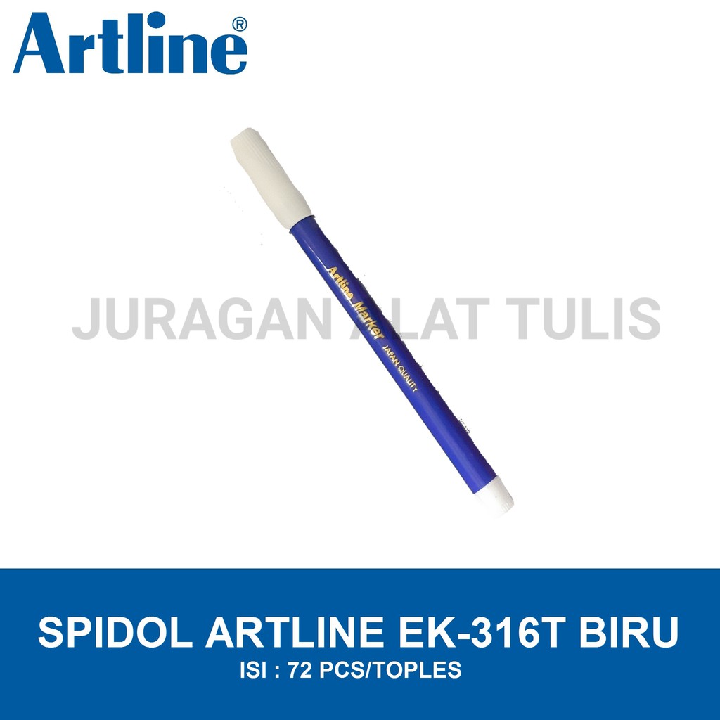 

SPIDOL ARTLINE EK-361 / SPIDOL KECIL / SPIDOL MEWARNAI WARNA BIRU