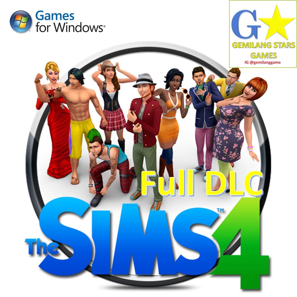 Jual The Sims 4 Deluxe Edition All DLC ( Kaset CD DCVD Toko Game PC