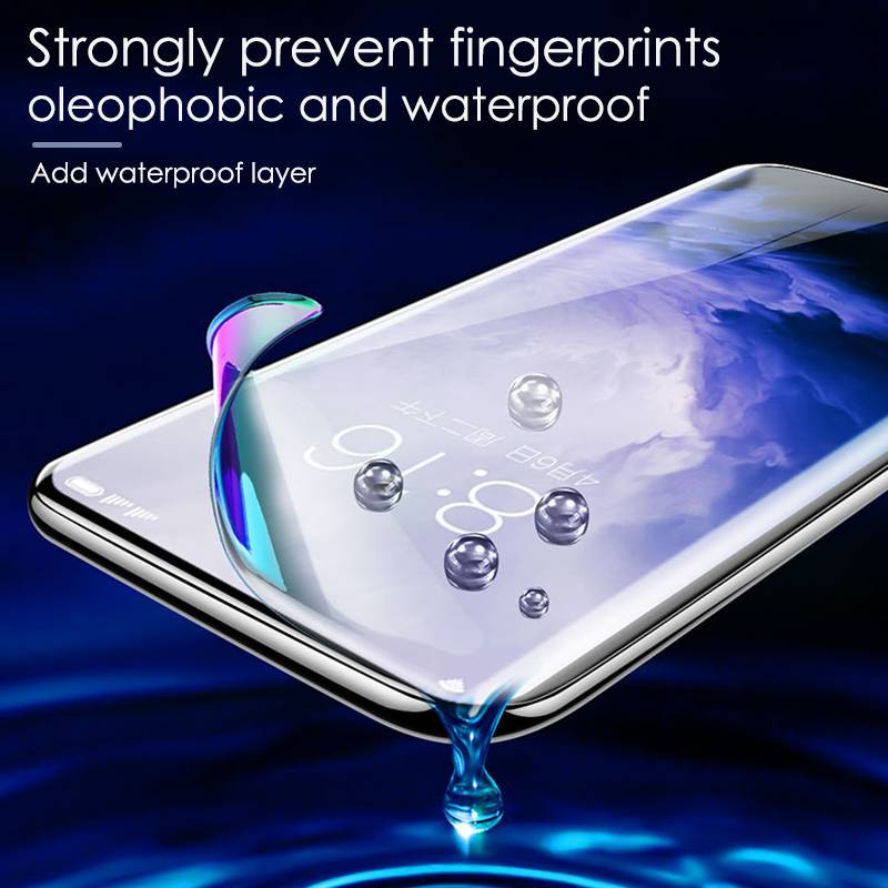 2Pcs Full Cover Hydrogel Film For OnePlus 7t / 7 pro / 7 / 7t pro / 6t / 6 / 5t / 5 / 8 / 8 pro / 8t / 9 / 9 pro / 9R Screen Protector Protective Film Not Glass