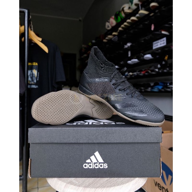 Sepatu Futsal Adidas Predator 20.3 IN - Black EE9573 Original BNIB