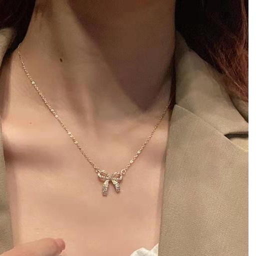 BARU MURAH KL11 Kalung Korea Model Terlaris pita ribbon cantik