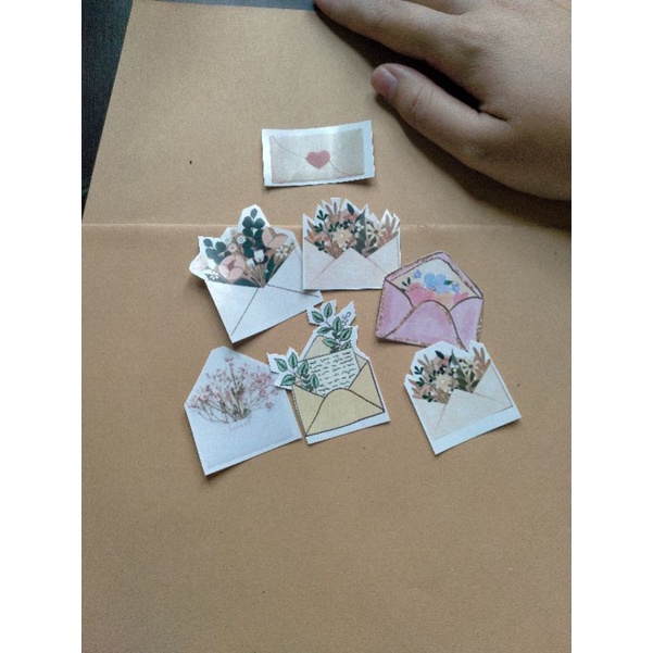 

Stiker Amplop mini vintage