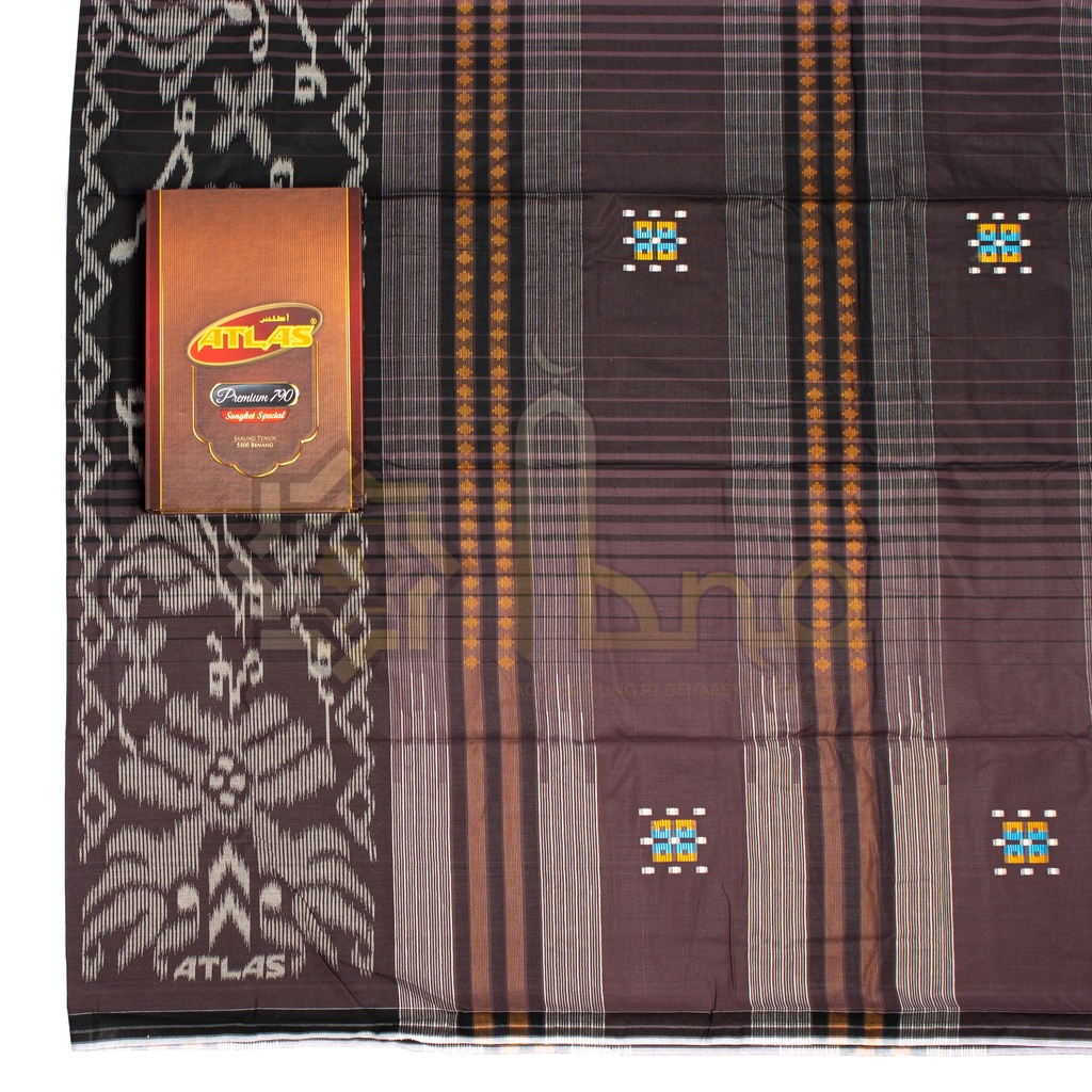 Sarung Atlas Premium 790 Songket Special R Ungu