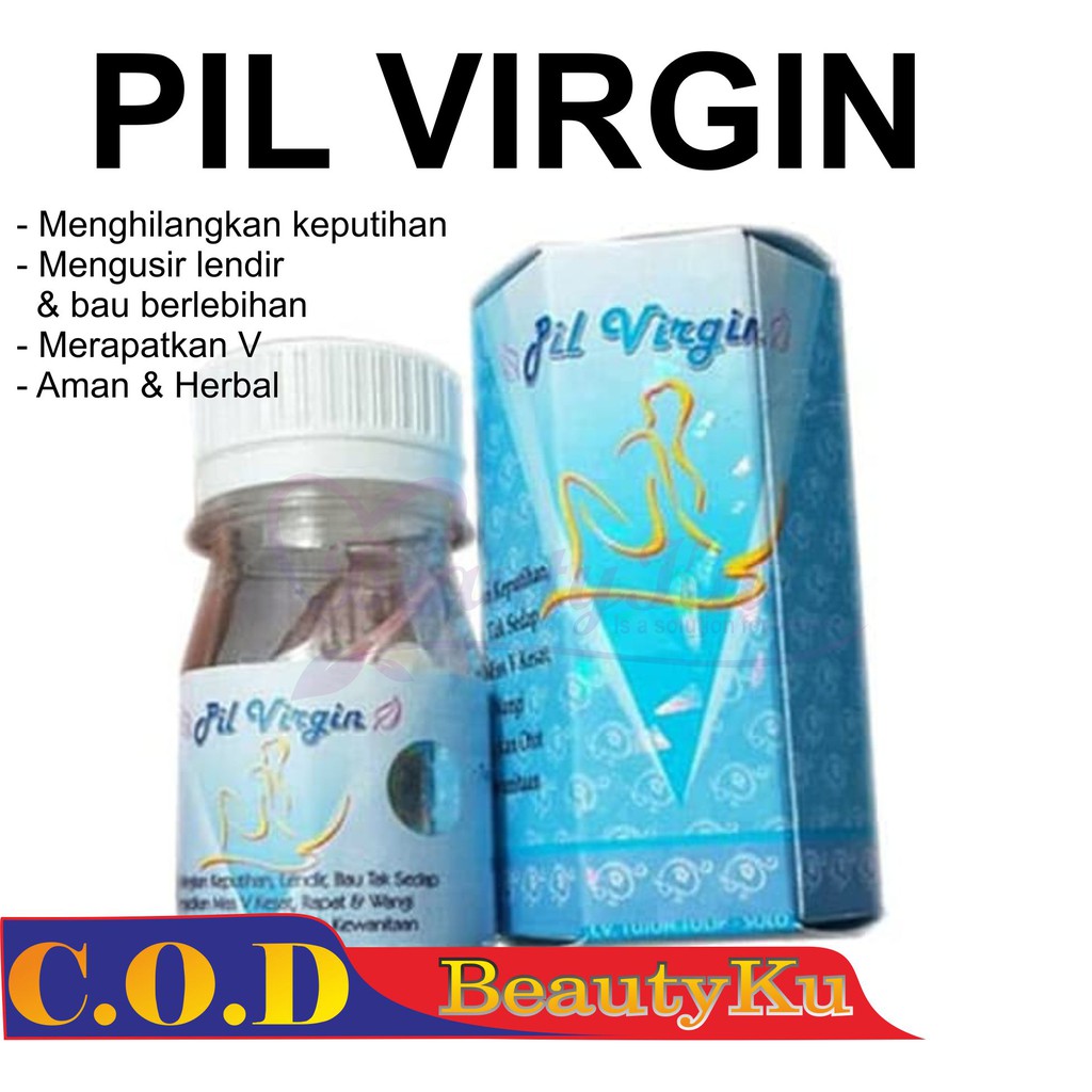 Pil Virgin Biru Original 100% Asli Pil kewanitaan / Pil Miss V / Pil Herbal Kewanitaan