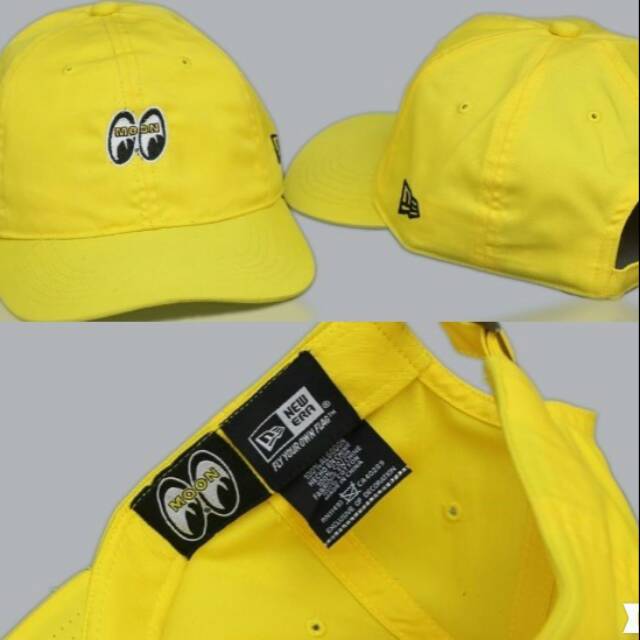 Topi Mooneyes X new era yellow