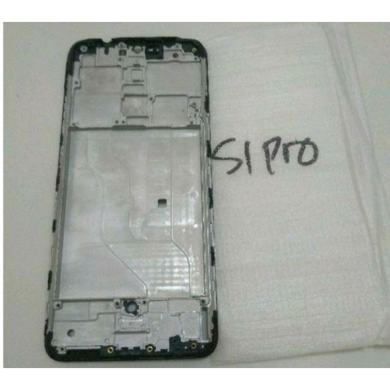 FRAME LCD TULANG TENGAH TATAKAN LCD VIVO S1 PRO ORIGINAL