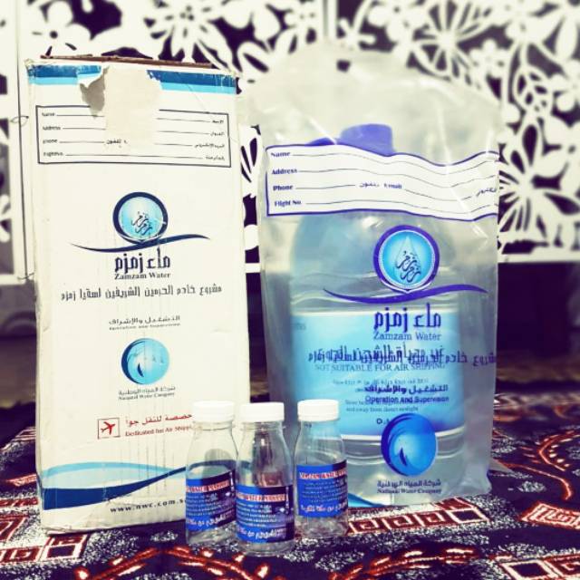 

Air Zamzam asli 5 liter