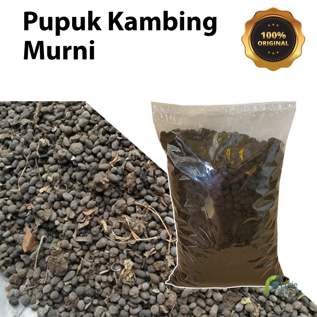 Pupuk Kandang Kotoran Kambing Murni 1kg PG KDR