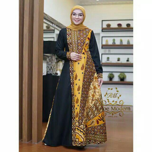 Gamis Batik Original Ratoe Modern  Realpict