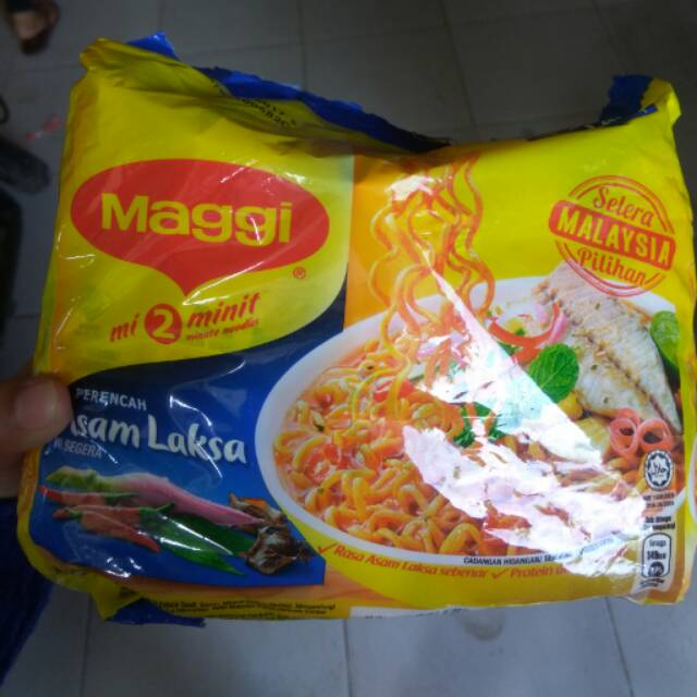 Mie maggie ASAM LAKSA