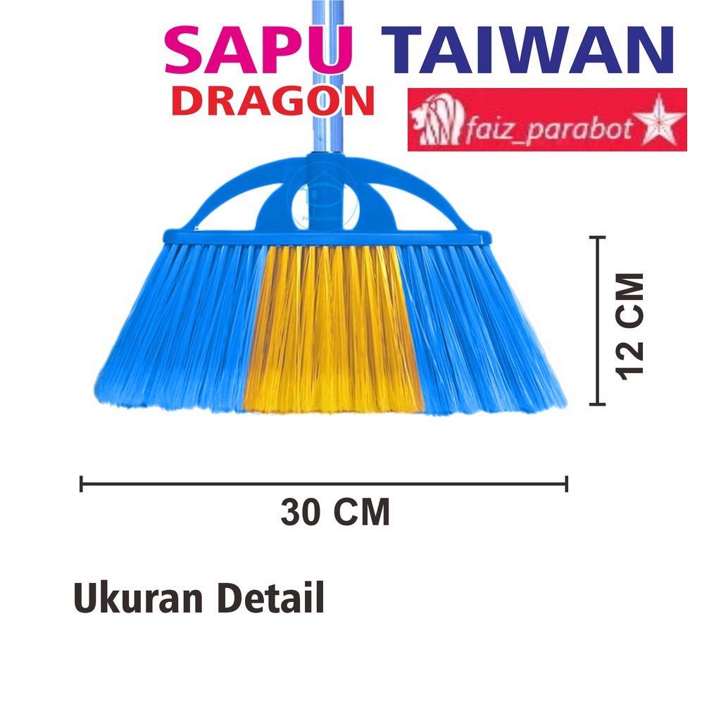 Sapu Taiwan Warna Dragon